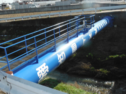 愛知県大府市　水道橋塗装